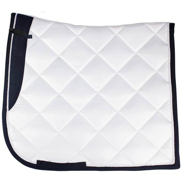 Standard Collection White Dressage Pad