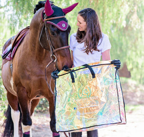 Standard Issue Equestrian | Holographic Saddle Pad Storage Bag